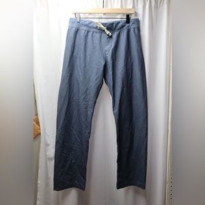 Figs Technical Collection Gray Blue Drawstring Pant- M